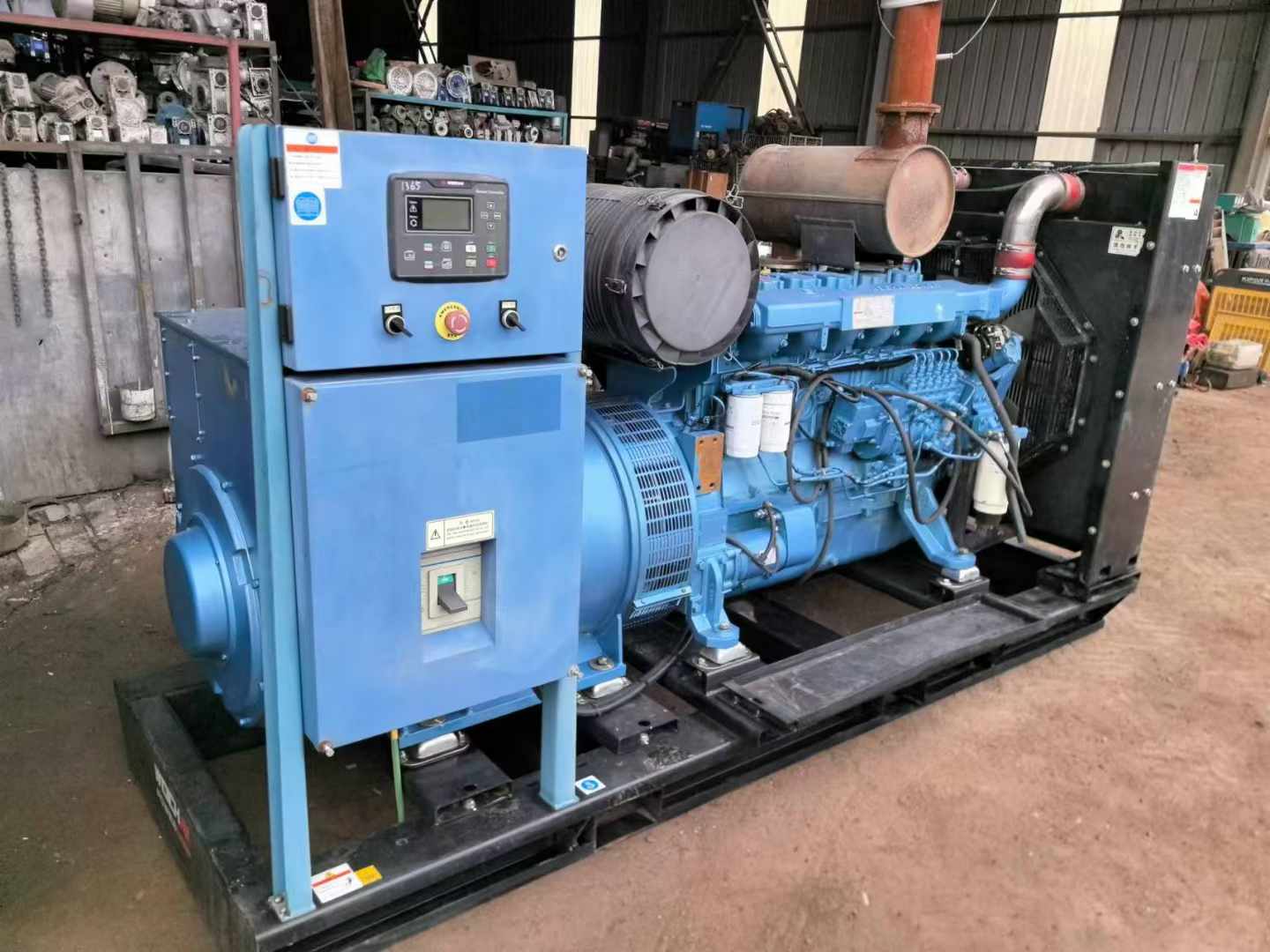 沙湾500kW 柴油发电机组可带动设备功率的计算公式是什么？