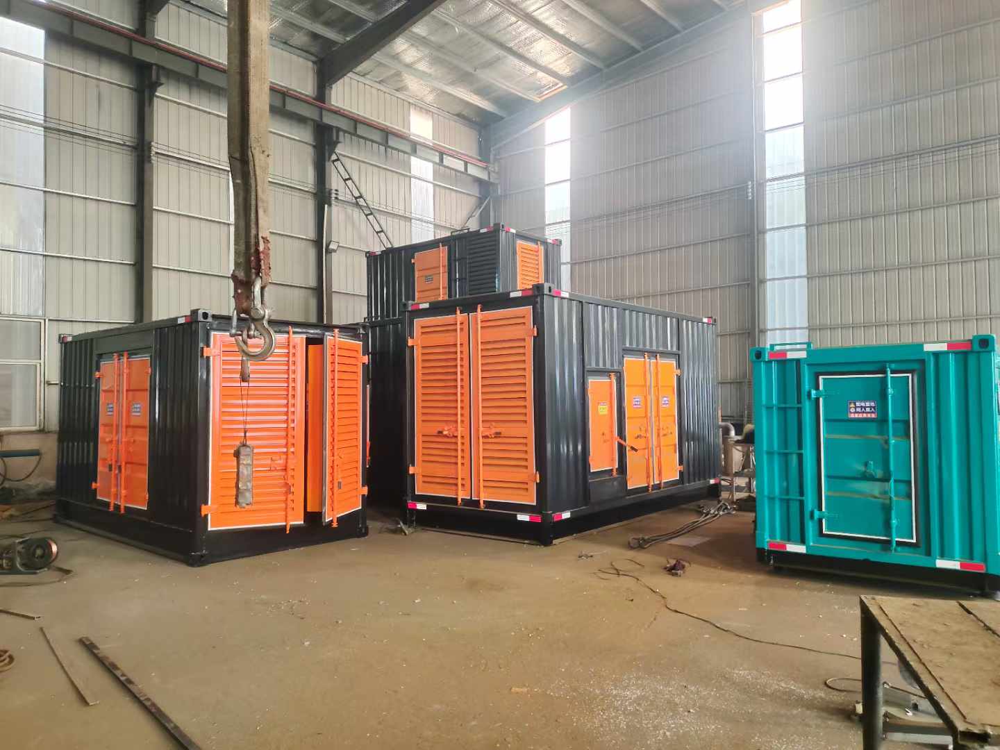 沙湾500kw柴油发电机组可以带动多少功率设备？