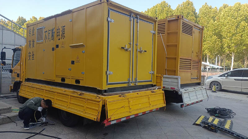 沙湾柴油发电机组和UPS电源配合使用时的注意事项